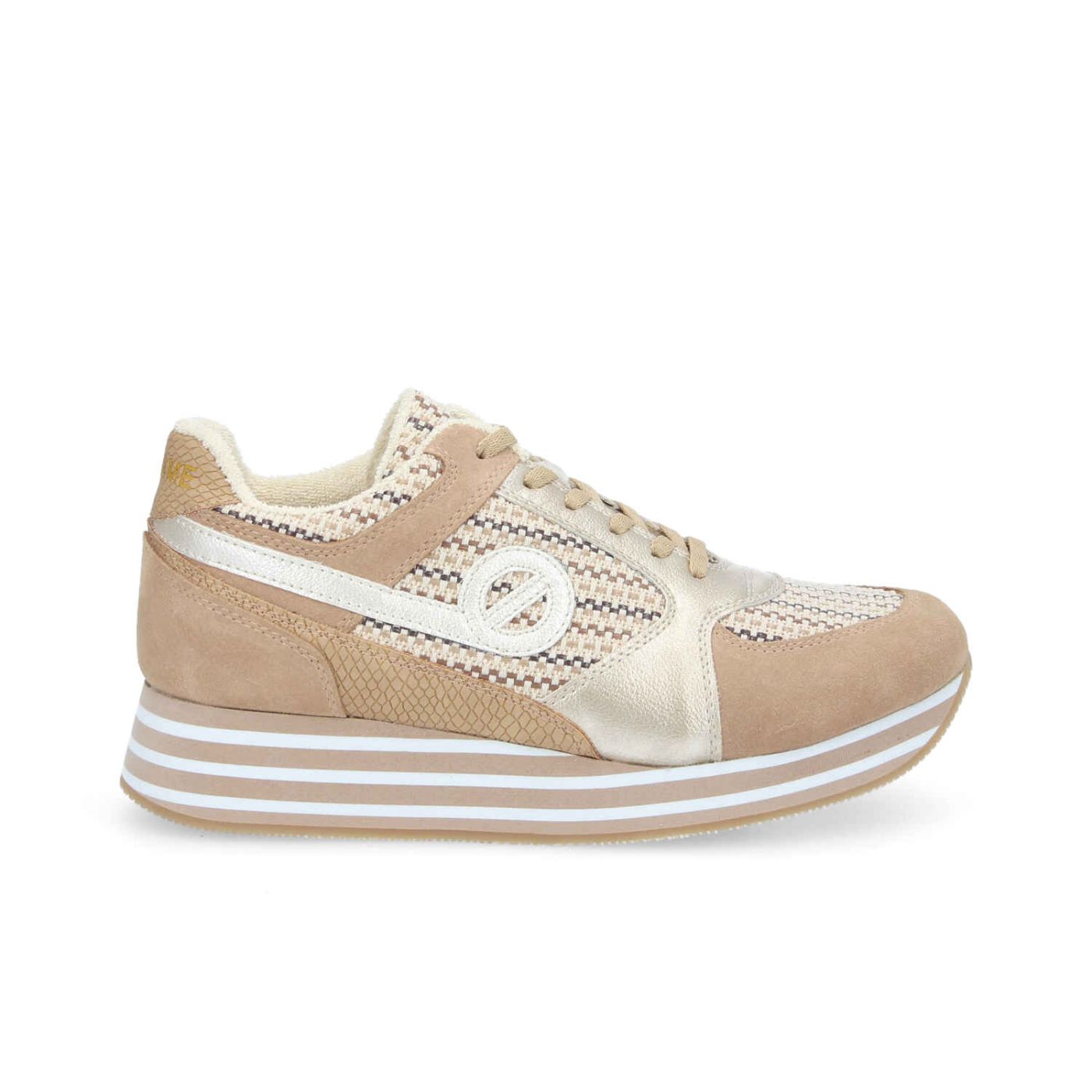 PARKO JOGGER W - GRASS/SDE/NACRE - NOCCIOLA/NUDE/DORATO